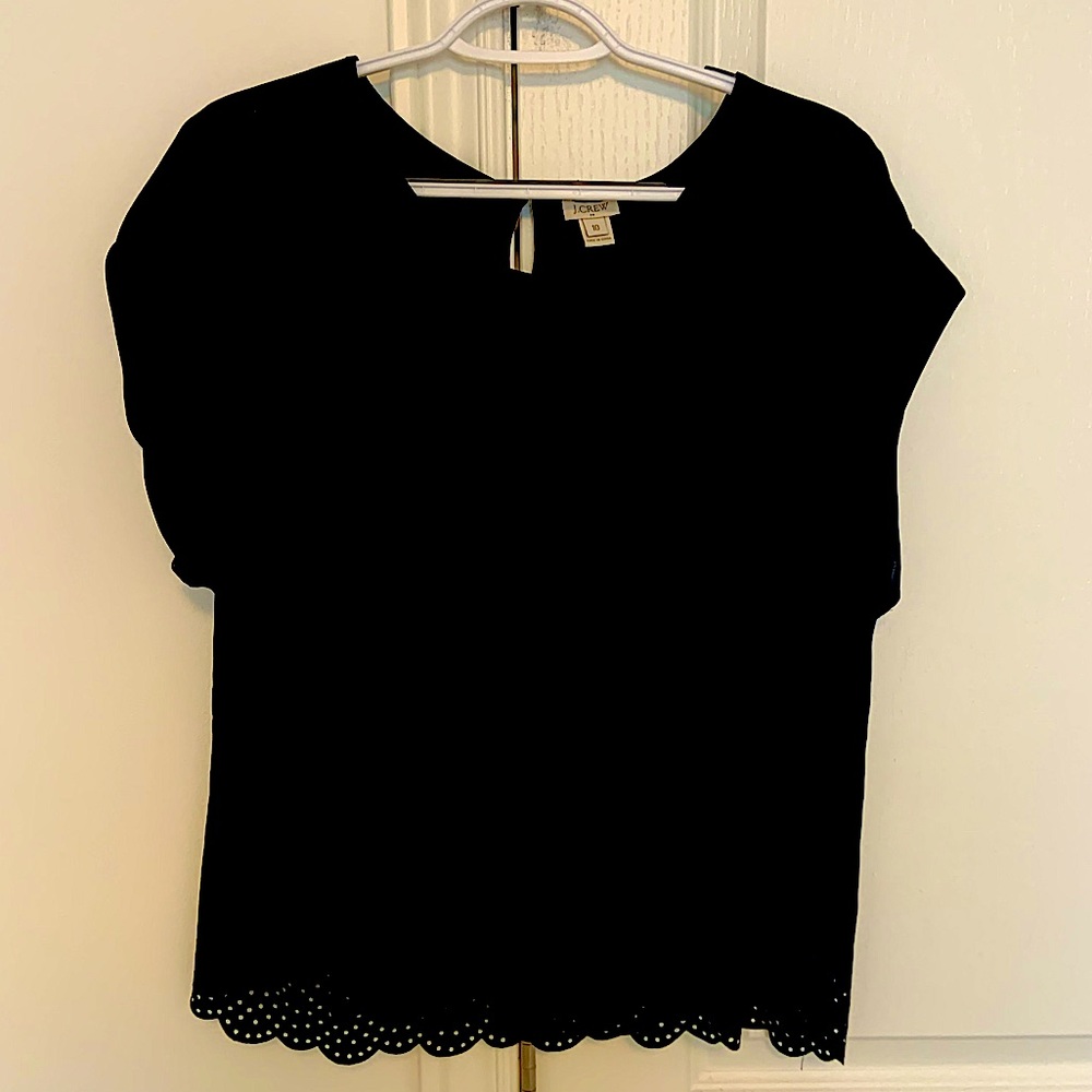 Navy J. Crew Blouse